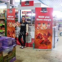 sušené maso Jack Links_ochutnávkový stánek