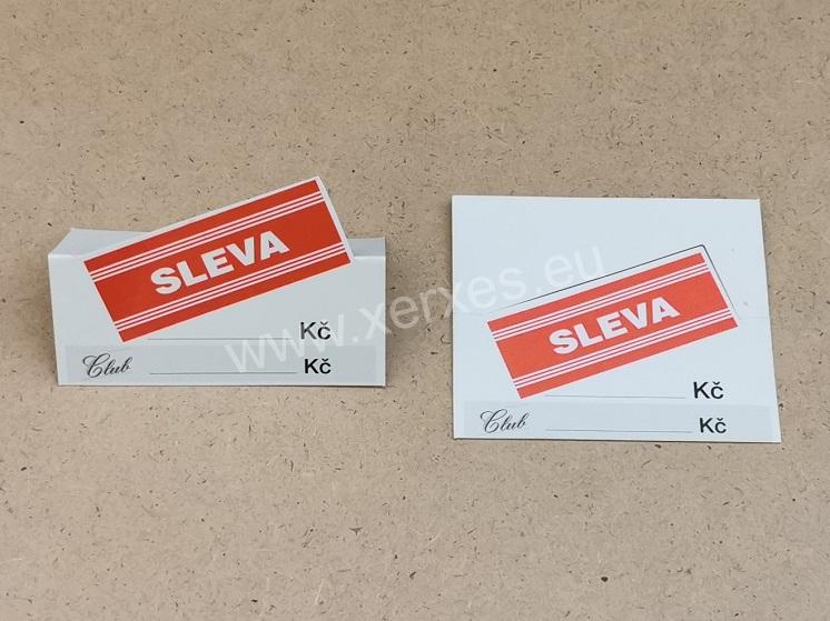 papírová stojánková cenovka_SLEVA