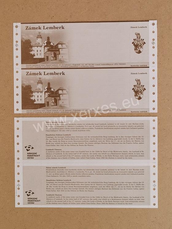 Předtištěné vstupenky na traktorovém papíru_LEMBERK